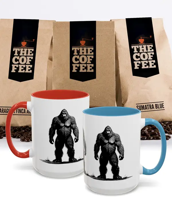 Bigfoot Sasquatch Coffee Mug