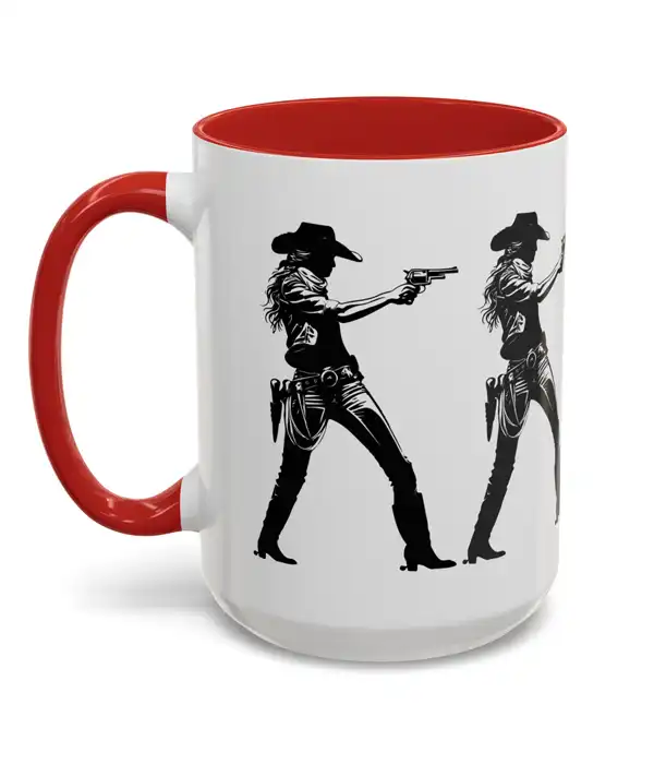 Modern Cowgirl Coffee Tea Mug