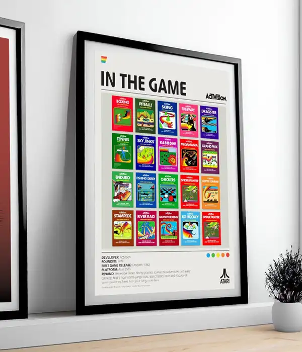 Retro Video Game Art Digital Download