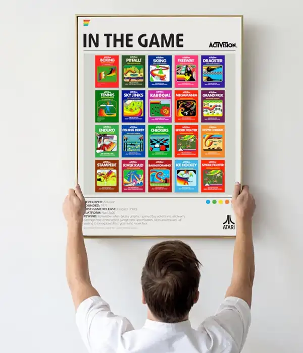 Retro Video Game Art Digital Download