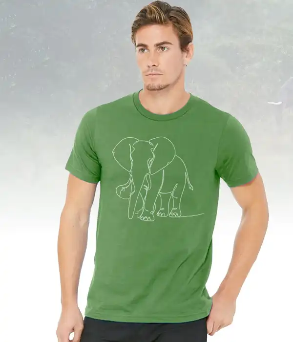 Minimalist Elephant T-Shirt