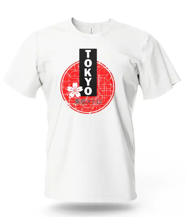 Tokyo Subway Graphic T-Shirt